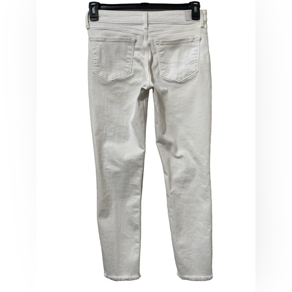 Denizen from Levi's Denim - Denizen from Levi’s White Distressed Boyfriend Jeans